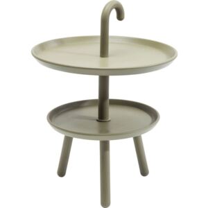 Zelený odkládací stolek Kare Design Jacky, ⌀ 42 cm