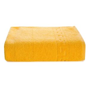 Žlutý bavlněný ručník Kate Louise Pauline, 30 x 50 cm