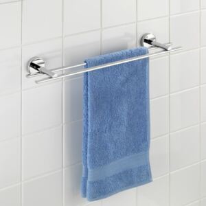 Dvojitý držák na ručníky bez nutnosti vrtání Wenko Vacuum-Loc Capri, až 33 kg