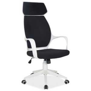 Kancelářská židle CART, 117-127x63x47x48-58, černá