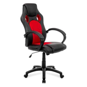 Kancelářská židle VIPER D304 červená/černá