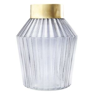 Světle šedá váza Kare Design Barfly Grey, 30 cm