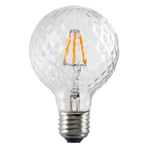 LED žárovka Bulb Attack GLOBE Clear Crystal Linear, E27 5,5 W