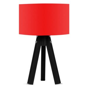 Stolní lampa s červeným stínítkem Kate Louise Blackie