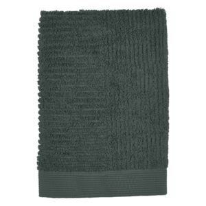 Tmavě zelený ručník Zone Classic, 50 x 70 cm
