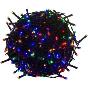 VOLTRONIC® M39460 Vánoční LED osvětlení 40 m - barevné 400 LED - zelený kabel