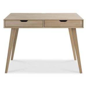 Ručně vyráběný pracovní stůl z masivního březového dřeva Kiteen Kolo