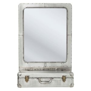 Nástěnné zrcadlo s úložným prostorem Kare Design Suitcase