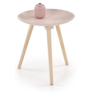 Halmar Konferenční stolek Bingo, světle růžová