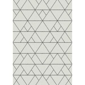 Bílý koberec Universal Nilo, 57 x 110 cm