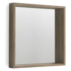 BonamiNástěnné zrcadlo ze dřeva paulovnie Geese Pure, 60 x 60 cm
