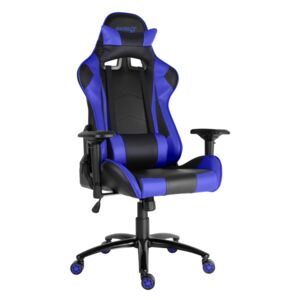 Herní židle RACING PRO ZK-018 černo-modrá