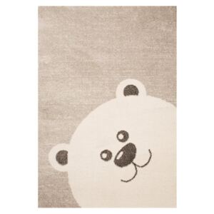 Dětský hnědý koberec Zala Living Bear, 120 x 170 cm
