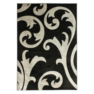 Šedočerný koberec Flair Rugs Elude Grey Black, 120 x 170 cm