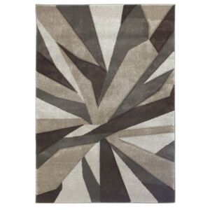 Béžovohnědý koberec Flair Rugs Shatter Beige Brown, 80 x 150 cm