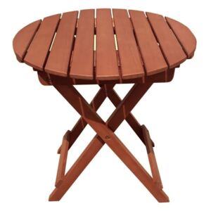 Zahradní skládací odkládací stolek z eukalyptového dřeva ADDU Hanford
