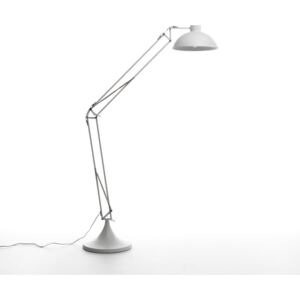 Bílá stojací lampa Design Twist Isparta