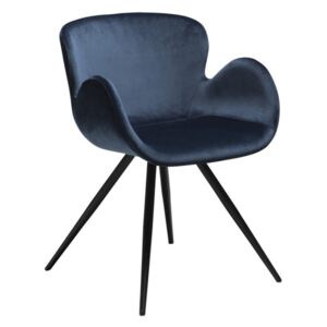 Modrá židle DAN-FORM Denmark Gaia