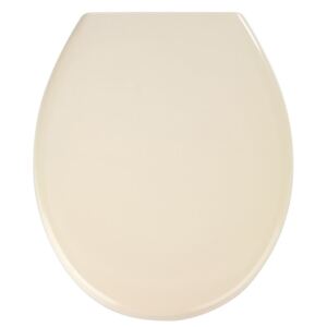 Světle růžové WC sedátko se snadným zavíráním Wenko Premium Ottana, 45,2 x 37,6 cm