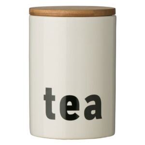 Dóza na čaj z dolomitu Premier Housewares, ⌀ 10 cm