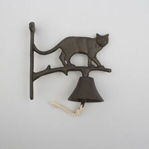 Nástěnný litinový zvonek Dakls Cat