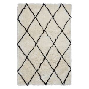 Béžovo-černý koberec Think Rugs Morocco, 150 x 230 cm