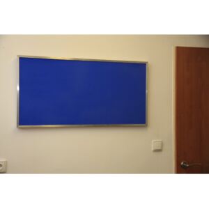Vylen Pěnová nástěnka s hliníkovým rámem 200 x 100 cm Modrá