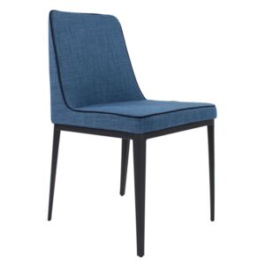 Modrá jídelní židle Ángel Cerdá Shannon