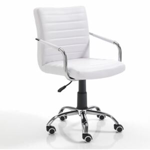 Bílá kancelářská židle Tomasucci Milko