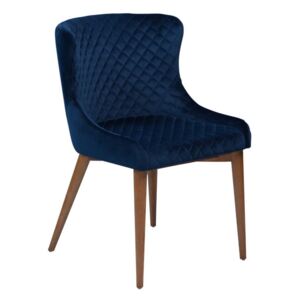 Modrá jídelní židle DAN-FORM Denmark Vetro