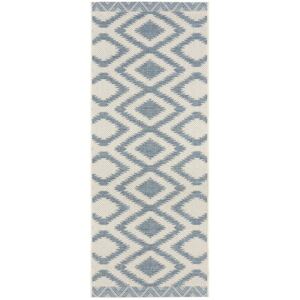 Modro-krémový venkovní koberec Bougari Isle, 70 x 200 cm