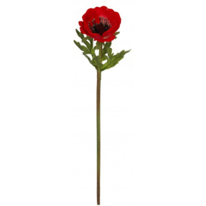 Animadecor Umělá květina - Sasanka červená