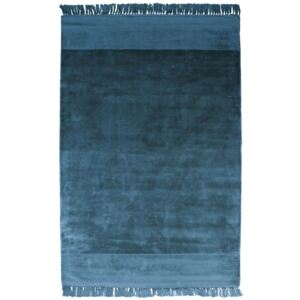Hoorns Petrolejově modrý látkový koberec Peew 170x240 cm