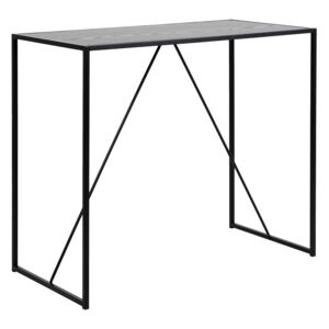 SCANDI Šedý barový stůl Darila 120 cm