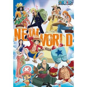 Plakát, Obraz - One Piece - New World Team, (61 x 91,5 cm)