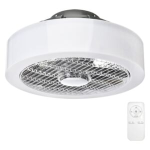 Milagro LED Stmívatelné stropní svítidlo s ventilátorem MISTRAL LED/45W/230V MI0832