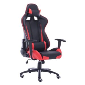 Kancelářská židle ADK RUNNER, černo-červená, ADK163010