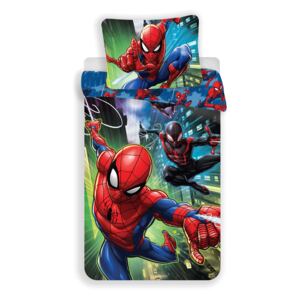 Jerry Fabrics DĚTSKÉ BAVLNĚNÉ POVLEČENÍ - Spider-man 05 140x200/70x90cm