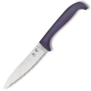 MujNuz.cz Spyderco Counter Puppy Kitchen Knife Purple S