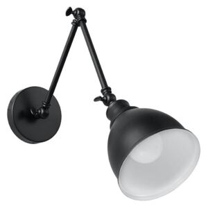 Nástěnné flexibilní lampa STARK KLOSZ, 1xE27, 60W, černé sollux lighting STARK KLOSZ SL.0613