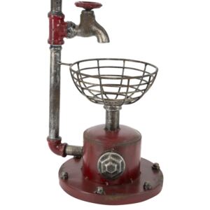 Industriální kovová stolní lampa Mauro Ferretti