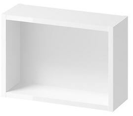 Cersanit Larga, závěsná otevřená skříňka 40x28cm, bílá, S932-081