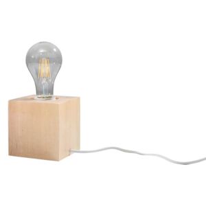 Stolní dřevěná lampa ABEL, 1xE27, 60W sollux lighting ABEL SL.0677