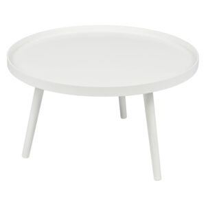 Bílý konferenční stolek WOOOD Mesa, Ø 60 cm