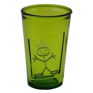 Zelená sklenice z recyklovaného skla Ego Dekor Zeus, 300 ml