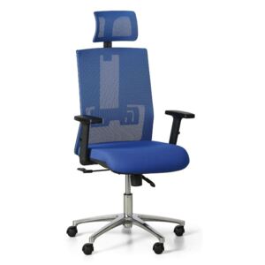 B2B Partner Kancelářská židle ESSEN, modrá + Záruka 7 let