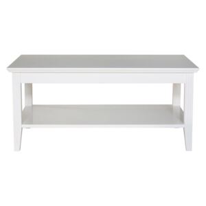 Bílý konferenční stolek We47 Family, 100 x 65 cm