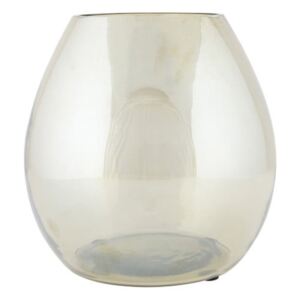 Světle zelená skleněná váza BePureHome Simple, ⌀ 20 cm