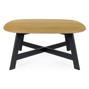 Konferenční stolek s deskou z dubového dřeva Askala Keeni, délka 80 cm