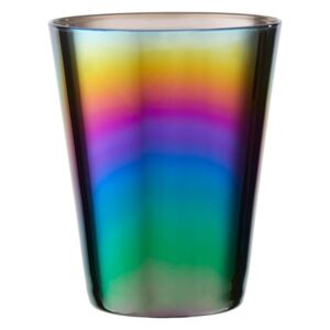 Sada 4 pohárků s duhovým efektem Premier Housewares Rainbow, 390 ml